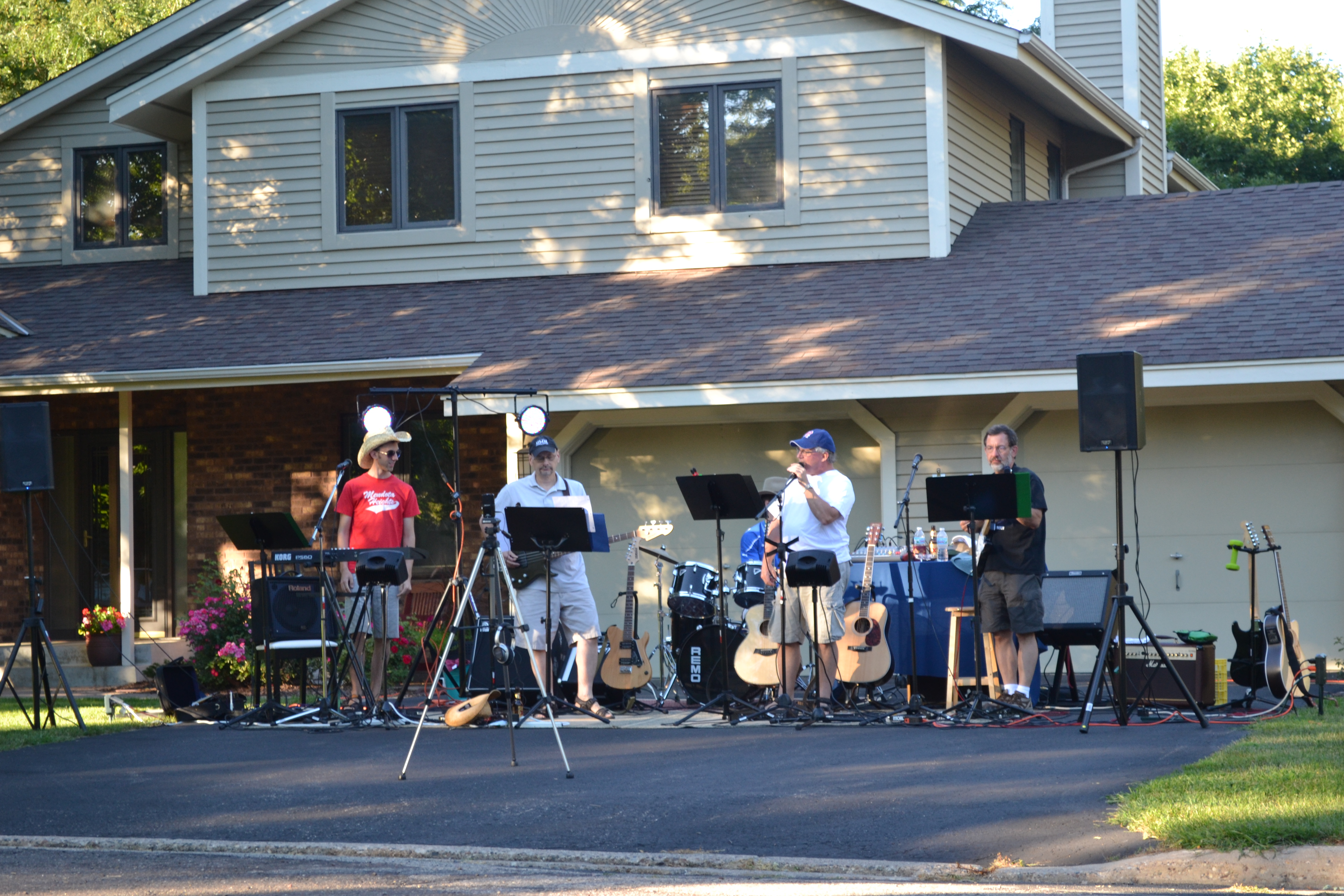 Block party setup